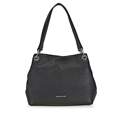 michael kors 30h6srxe3l 001 raven large leather shoulder bag|Raven Large Leather Shoulder Bag .